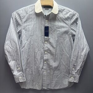 Polo Ralph Lauren Men Striped Dobby Button Shirt Classic Fit SZ 16 1/2 L